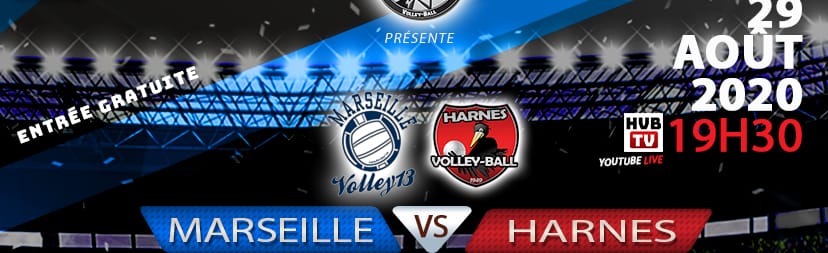 Harnes Volley-ball - Marseille Volley 13
