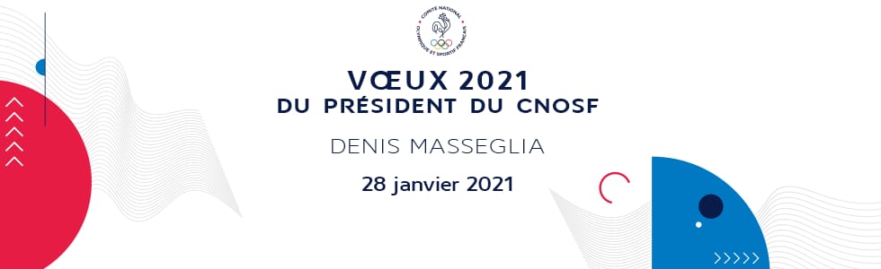 Vœux du Président du CNOSF Denis Masseglia