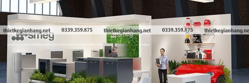 Thiết kế gian hàng MEWANDESIGN