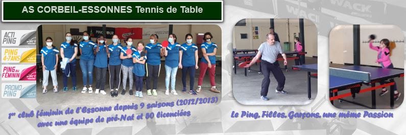 AS CORBEIL ESSONNES TENNIS DE TABLE