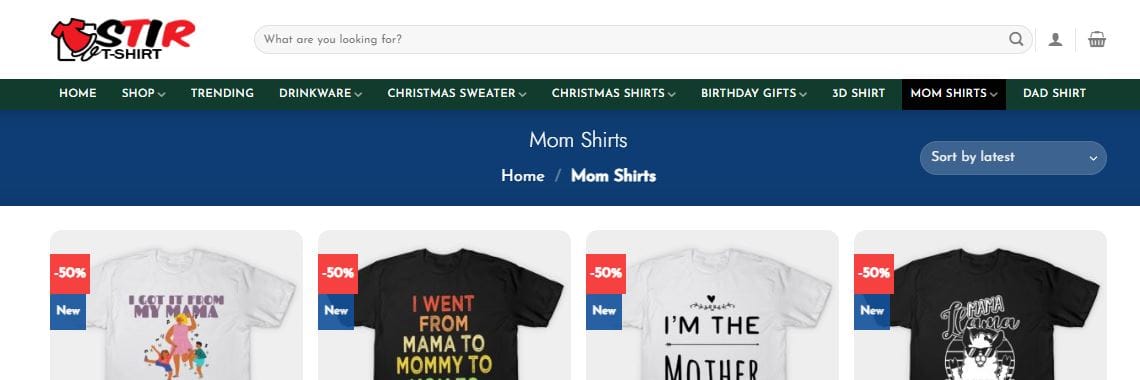 Mom Shirts StirTshirt