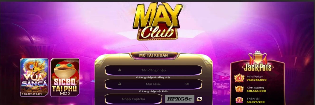 MAYCLUB - Link Vào May Club Chính Thức