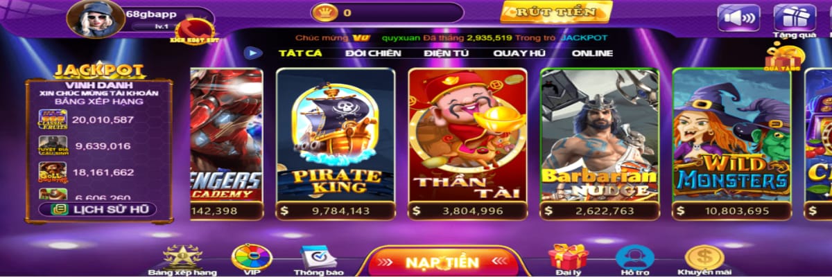 68 game bài