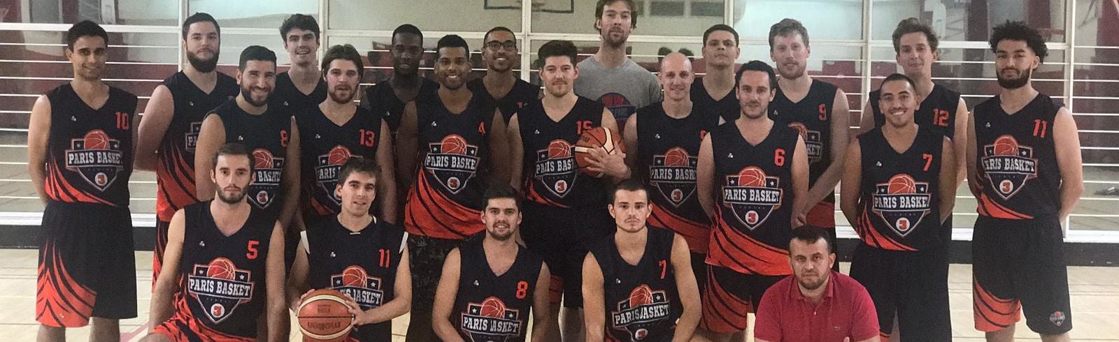 Paris Basket Centre 3 Saison 2018-2019