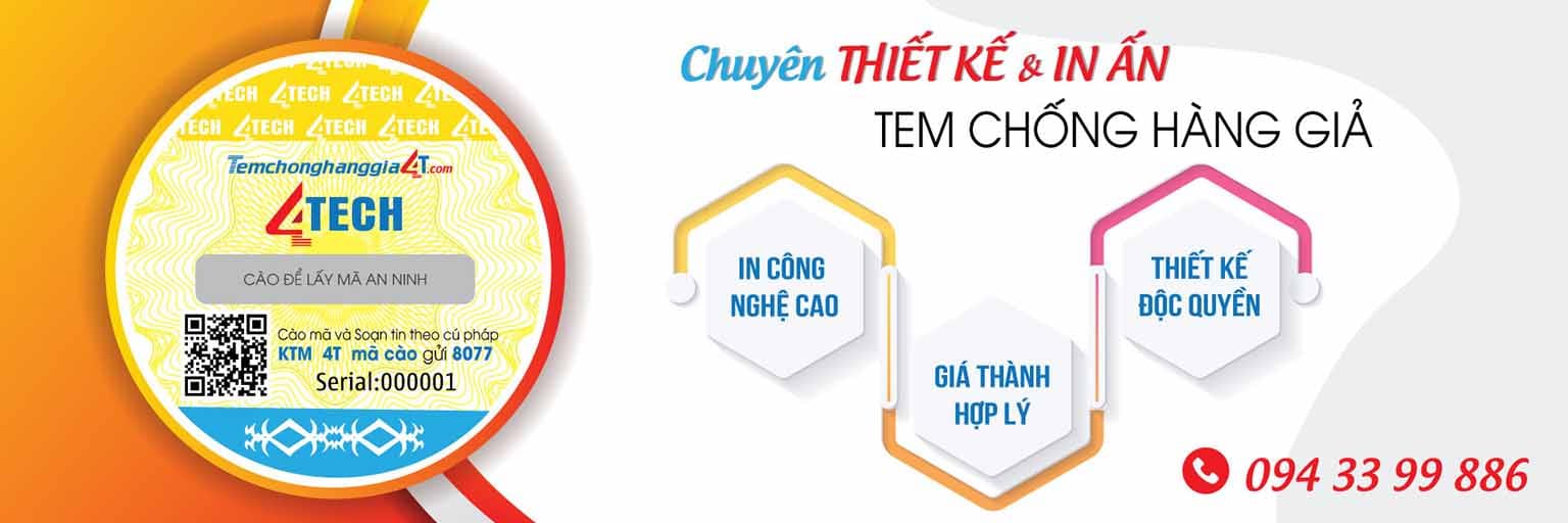 Tem chống hàng giả 4Tech