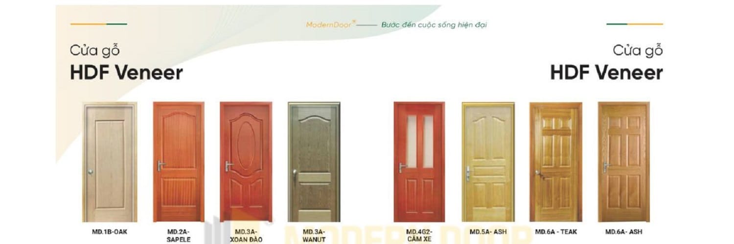 Cửa gỗ công nghiệp Modern Door