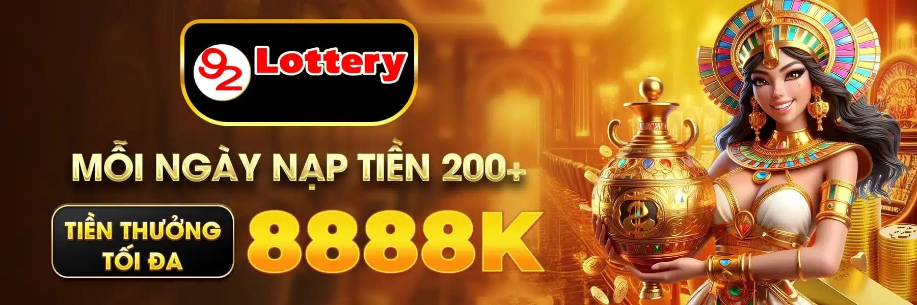 92Lottery Sân Chơi Cá Cược Uy Tín, Thắng Lớn Mỗi Ngày!