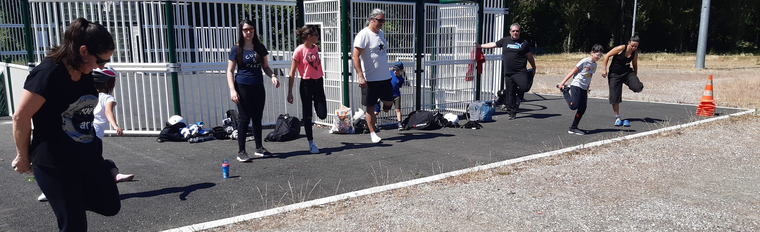 Entrainement basé sur le freinage et le ralentissement en roller