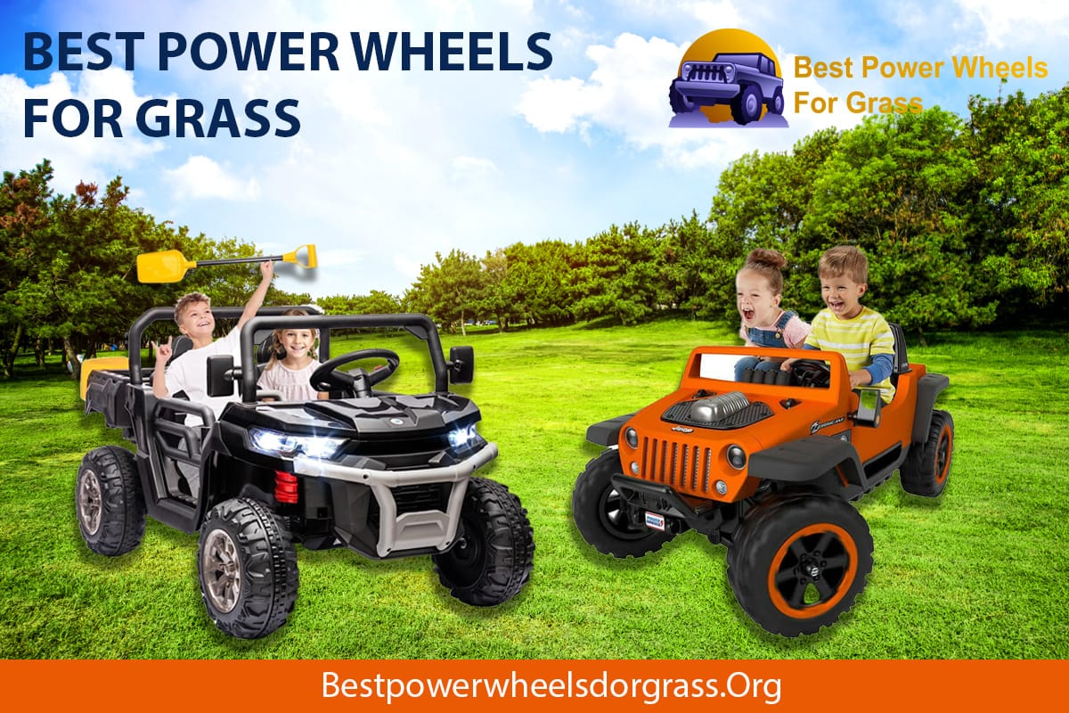 Power wheels on sale for grass