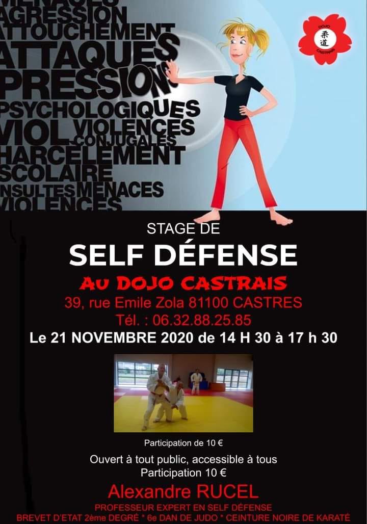 Stage de self défense avec Maître Alexandre RUCEL 6ème Dan de judo