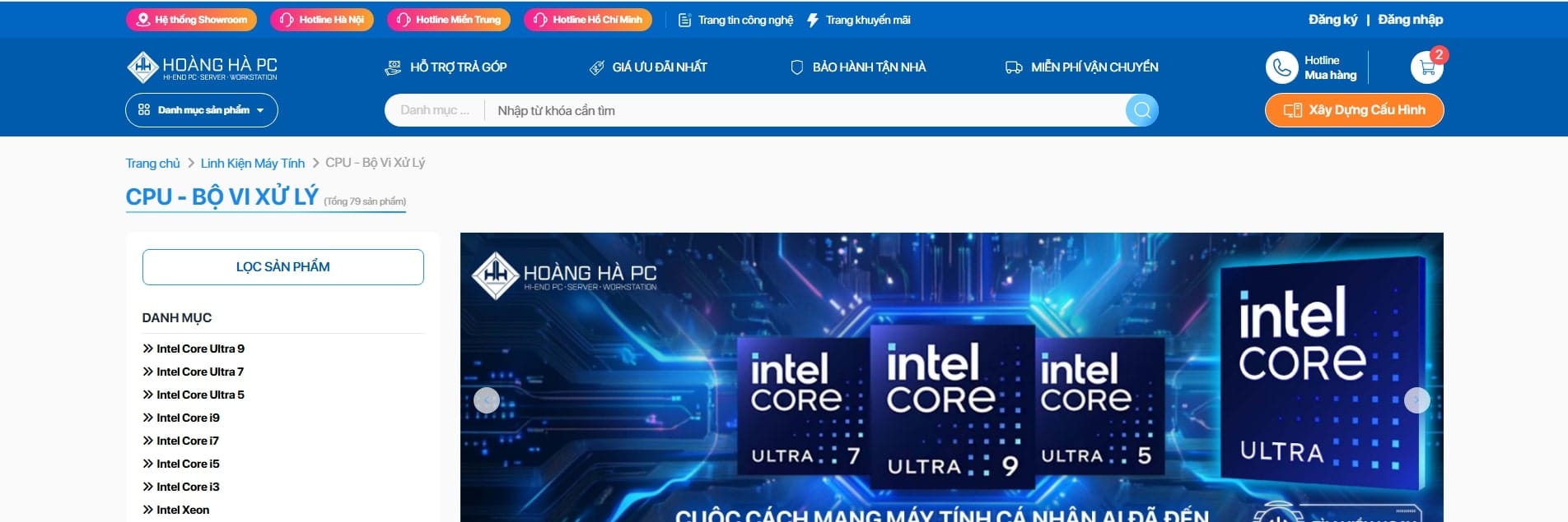 CPU Hoàng Hà PC