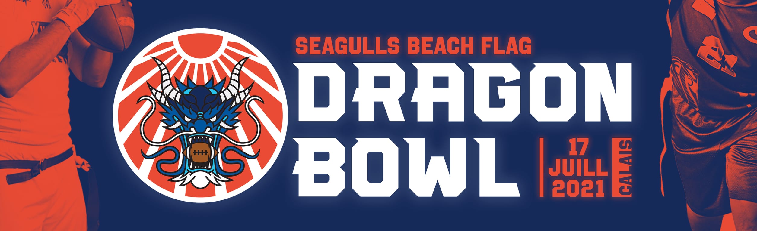 DRAGON BOWL - BEACH FLAG CALAIS