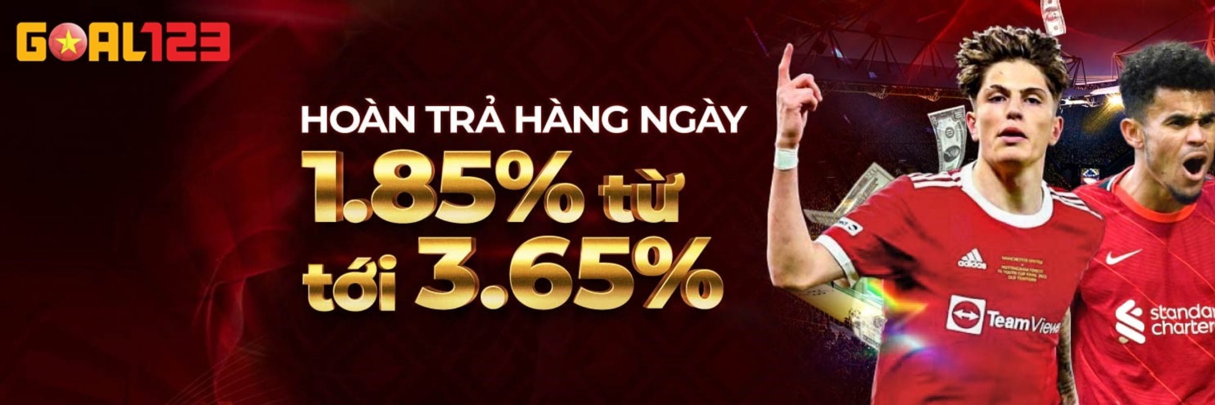 Goal123 | Link Đăng Nhập Nhà Cái Thể Thao Tặng 123k